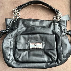 Coach Leather Shoulder Bag